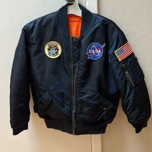 NASA bomber jacket (kid - size 7-8)